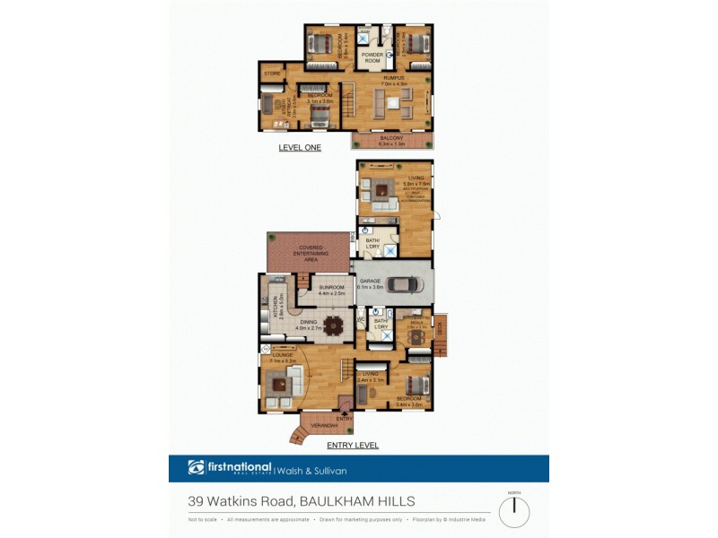 39 Watkins Road, Baulkham Hills NSW 2153 Floorplan
