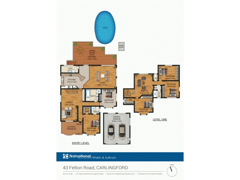 43 Felton Road, Carlingford NSW 2118 Floorplan