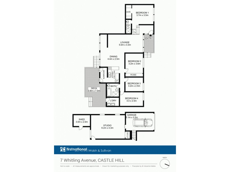 7 Whitling Ave, Castle Hill NSW 2154 Floorplan