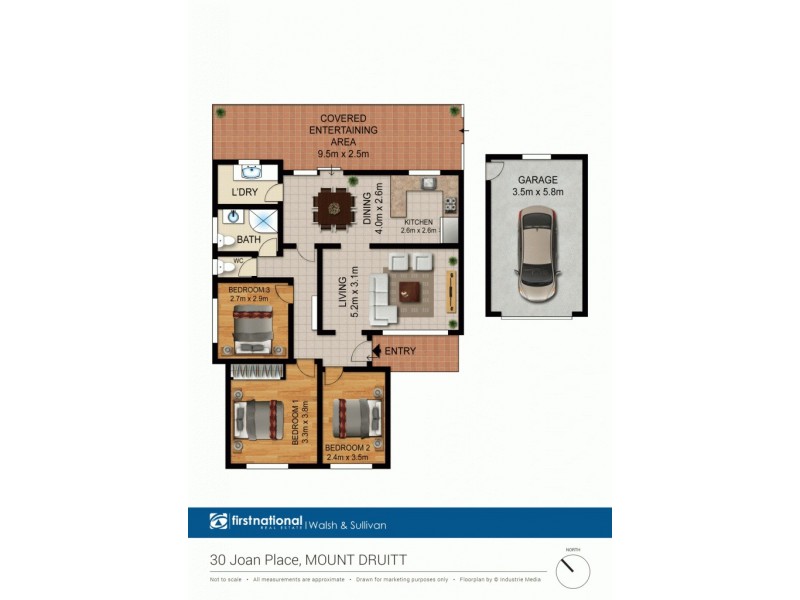 30 Joan Place, Mount Druitt NSW 2770 Floorplan