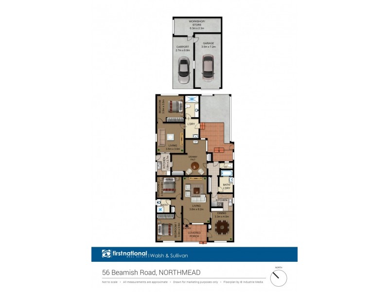 56 Beamish Road, Northmead NSW 2152 Floorplan