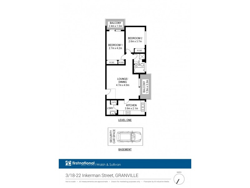 3/18-22 Inkerman Street, Granville NSW 2142 Floorplan