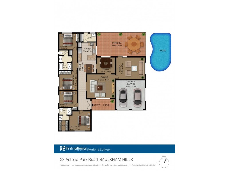 23 Astoria Park Road, Baulkham Hills NSW 2153 Floorplan