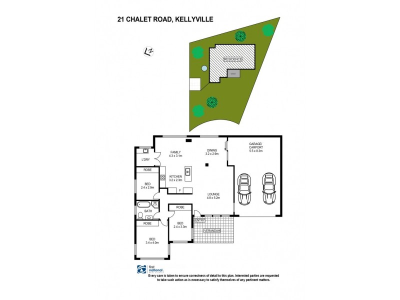 21 Chalet Road, Kellyville NSW 2155 Floorplan