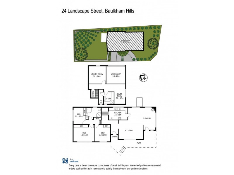 24 Landscape Street, Baulkham Hills NSW 2153 Floorplan