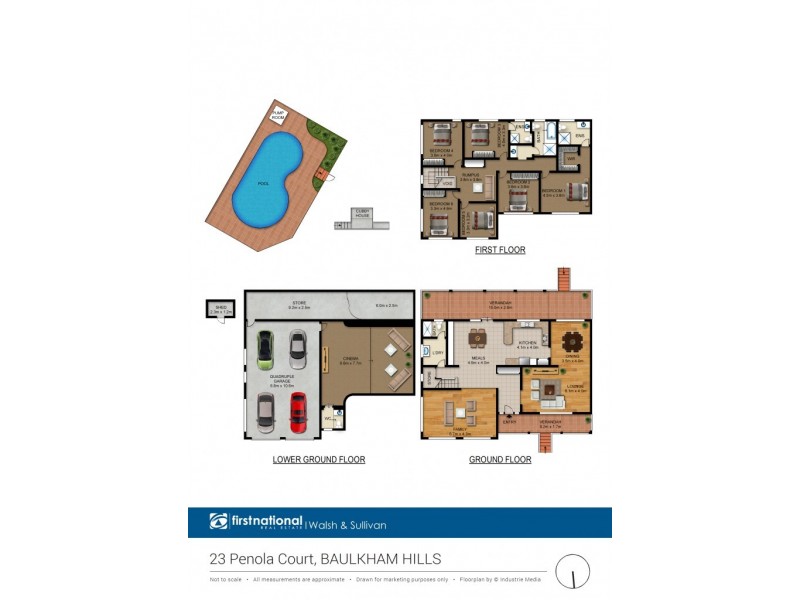 23 Penola Court, Baulkham Hills NSW 2153 Floorplan