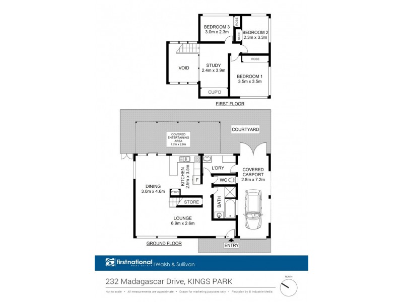 232 Madagascar Drive, Kings Park NSW 2148 Floorplan