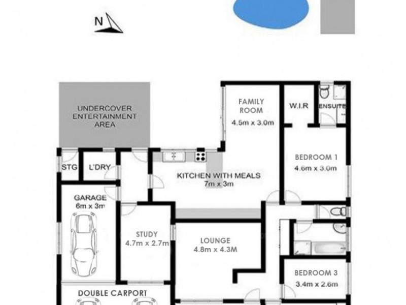 14 Warrina Avenue, Baulkham Hills NSW 2153 Floorplan