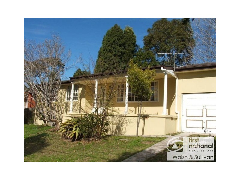12 Baldwin Avenue, Winston Hills NSW 2153