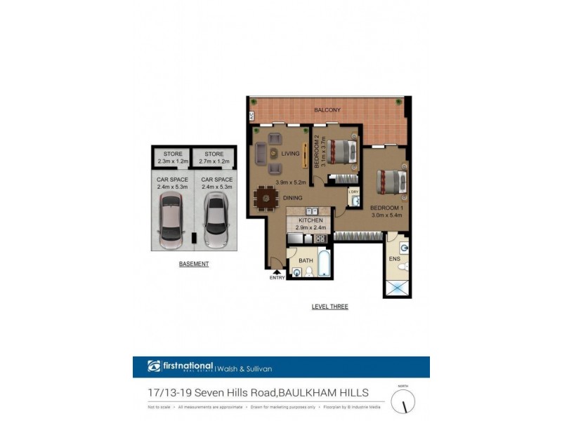 17/13-19 Seven Hills Road, Baulkham Hills NSW 2153 Floorplan