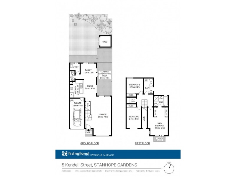 5 Kendell Street, Stanhope Gardens NSW 2768 Floorplan