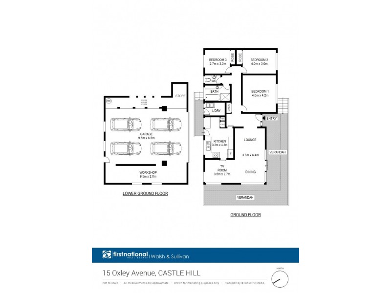 15 Oxley Ave, Castle Hill NSW 2154 Floorplan