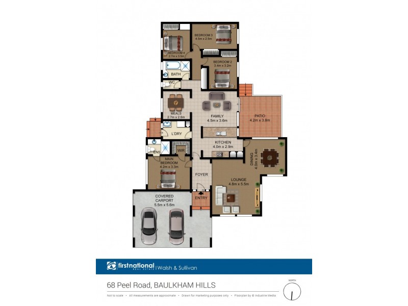 68 Peel Road, Baulkham Hills NSW 2153 Floorplan