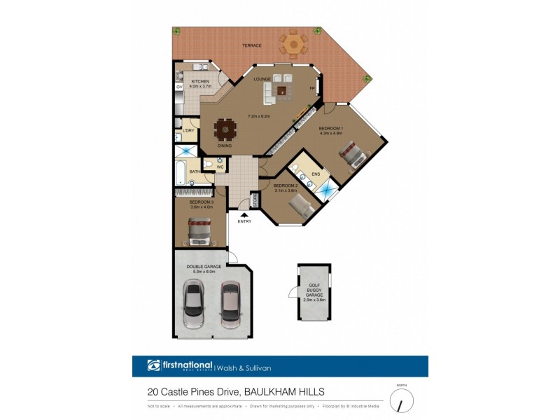 20 Castle Pines Drive, Baulkham Hills NSW 2153 Floorplan