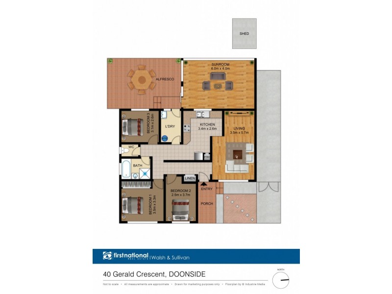 40 Gerald Crescent, Doonside NSW 2767 Floorplan