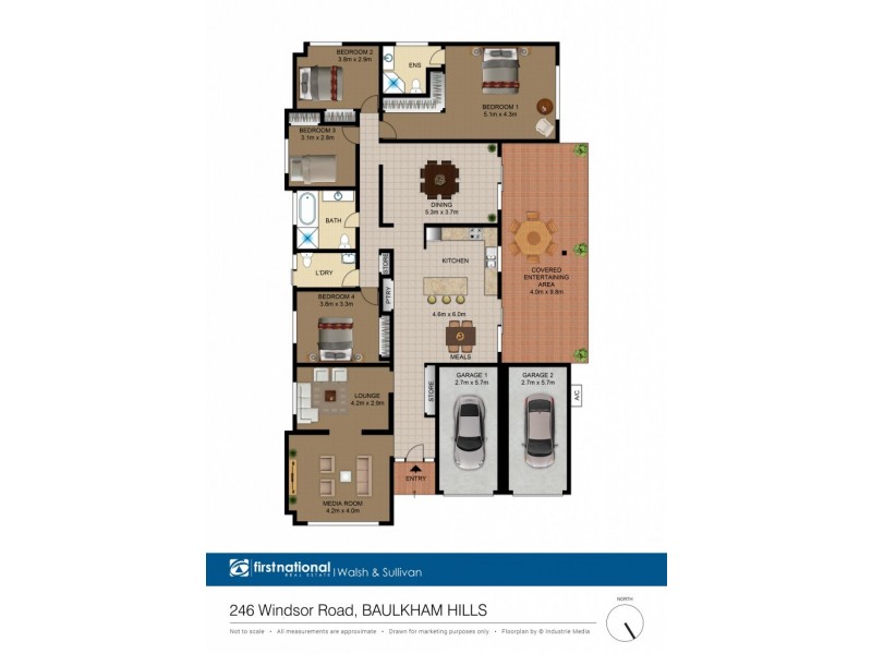 246 Windsor Road, Baulkham Hills NSW 2153 Floorplan