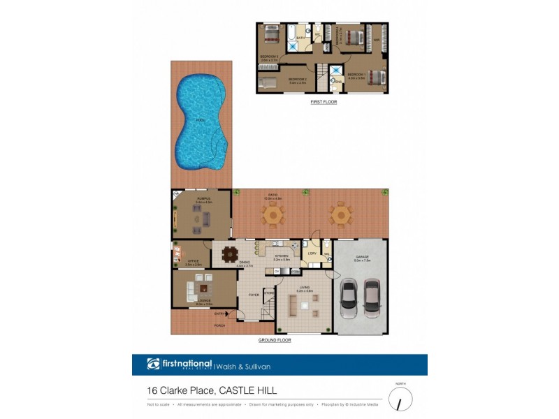 16 Clarke Place, Castle Hill NSW 2154 Floorplan