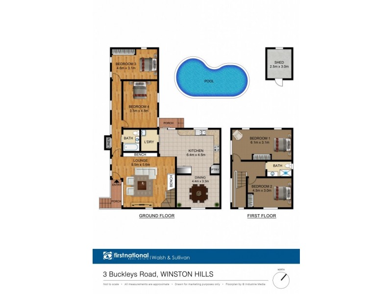 3 Buckleys Road, Winston Hills NSW 2153 Floorplan