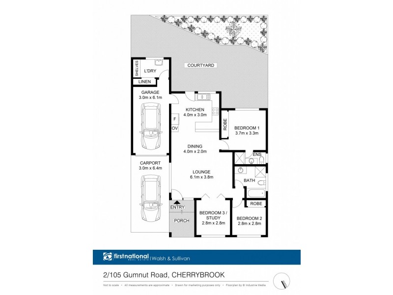 2/105 Gumnut Road, Cherrybrook NSW 2126 Floorplan