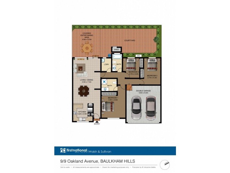 9/9 Oakland Ave, Baulkham Hills NSW 2153 Floorplan