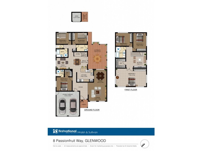 8 Passionfruit Way, Glenwood NSW 2768 Floorplan