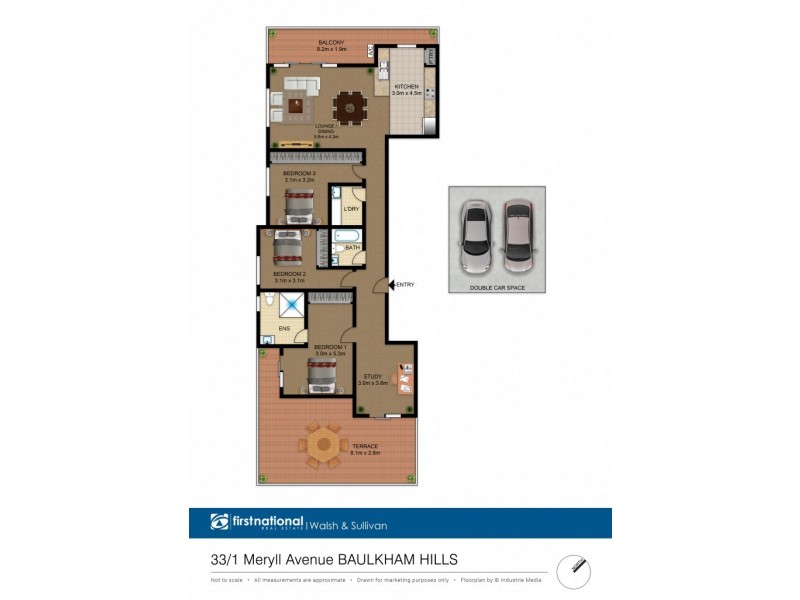 33/1 Meryll Ave, Baulkham Hills NSW 2153 Floorplan