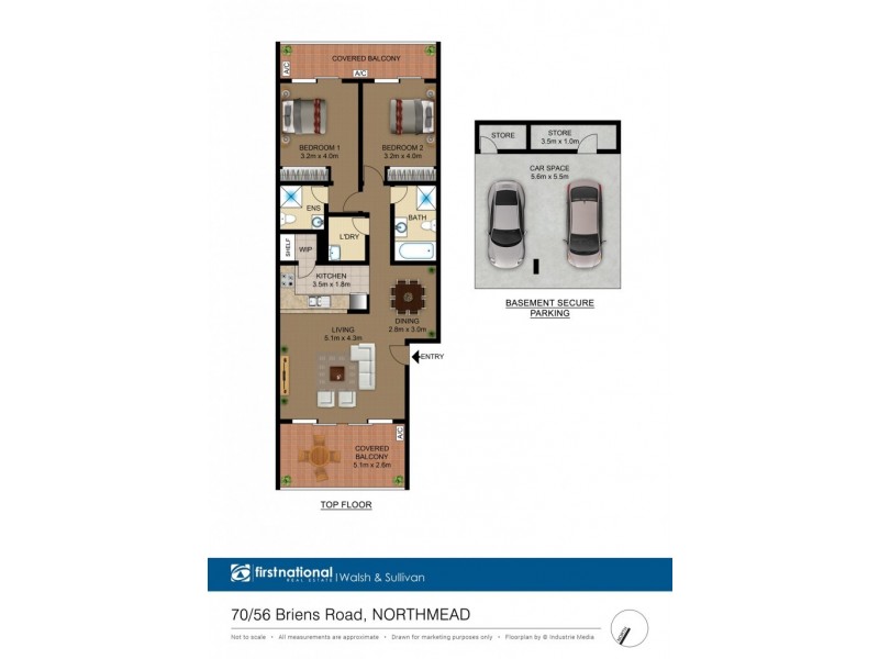70/56 Briens Road, Northmead NSW 2152 Floorplan