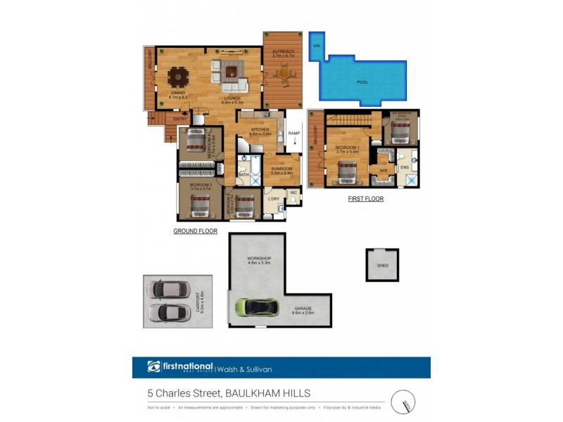 5 Charles Street, Baulkham Hills NSW 2153 Floorplan