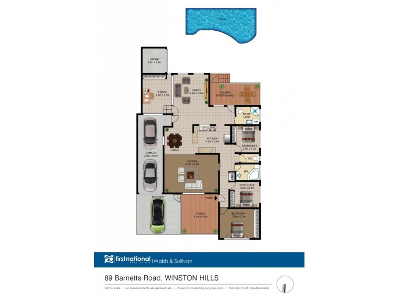 89 Barnetts Road, Winston Hills NSW 2153 Floorplan