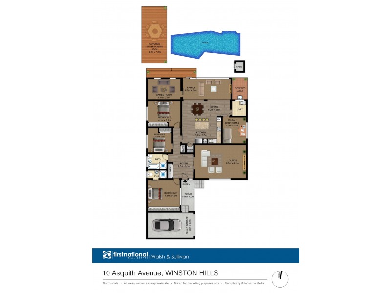 10 Asquith Ave, Winston Hills NSW 2153 Floorplan