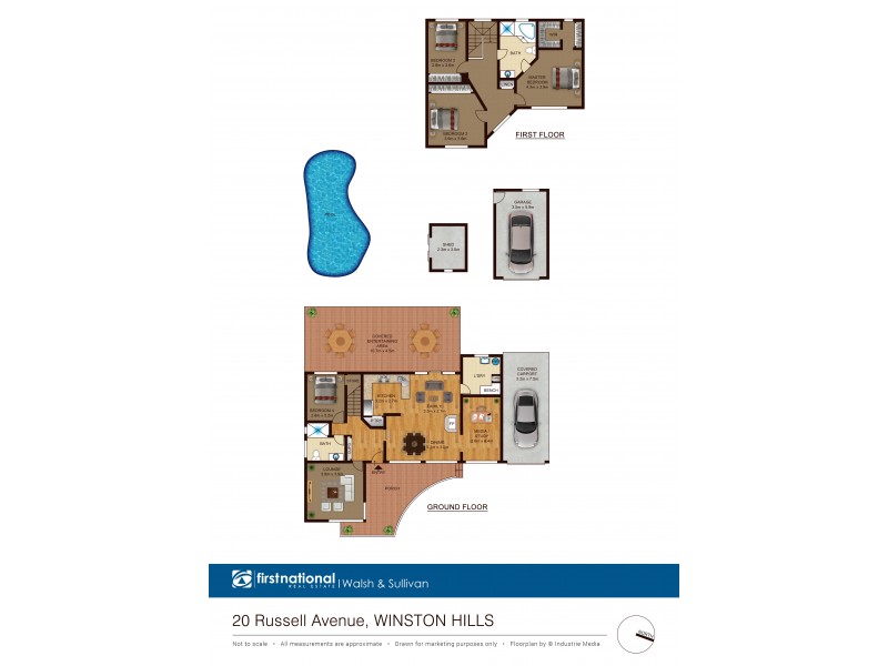 20 Russell Ave, Winston Hills NSW 2153 Floorplan