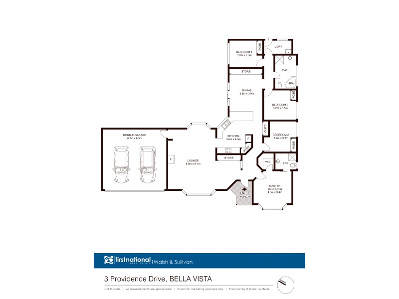 3 Providence Drive, Bella Vista NSW 2153 Floorplan