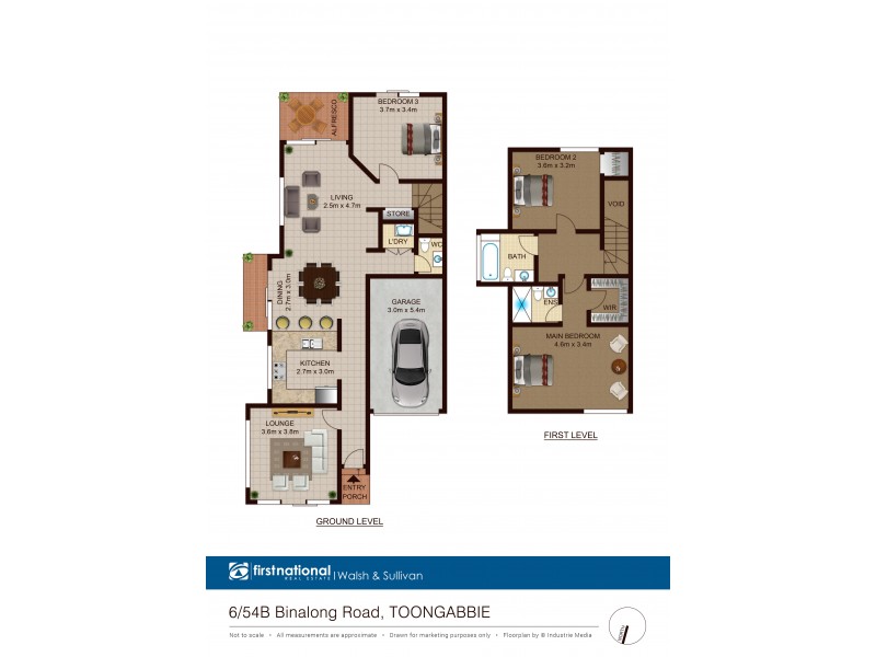 6/54B Binalong Road, Toongabbie NSW 2146 Floorplan