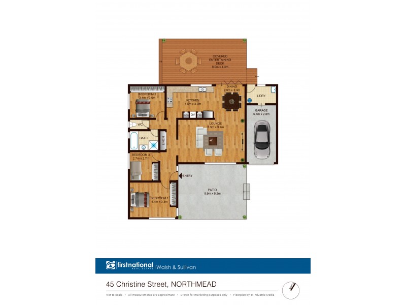 45 Christine Street, Northmead NSW 2152 Floorplan