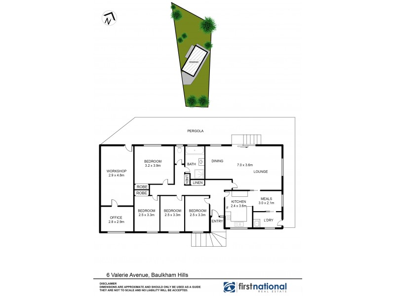 6 Valerie Avenue, Baulkham Hills NSW 2153 Floorplan