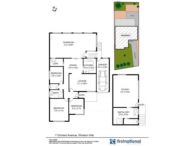 7 Orchard Ave, Winston Hills NSW 2153 Floorplan