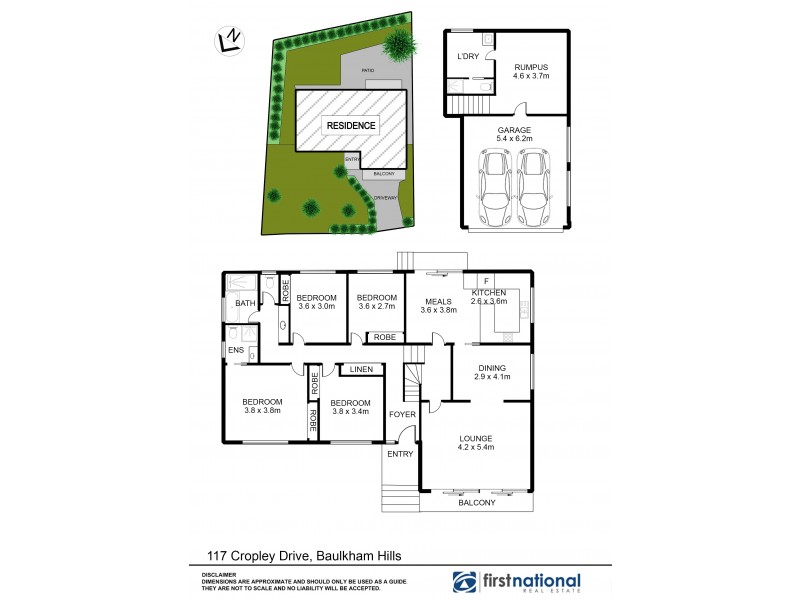 117 Cropley Drive, Baulkham Hills NSW 2153 Floorplan