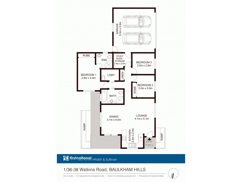 1/36-38 Watkins Road, Baulkham Hills NSW 2153 Floorplan
