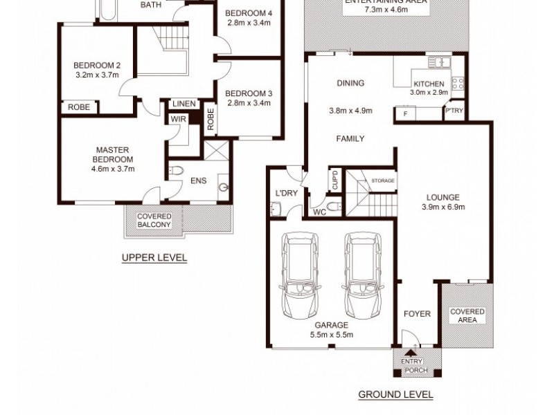 23 Midlands Terrace, Stanhope Gardens NSW 2768 Floorplan