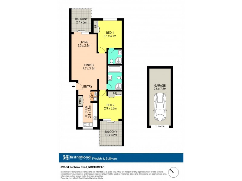 6/30-34 Redbank Road, Northmead NSW 2152 Floorplan