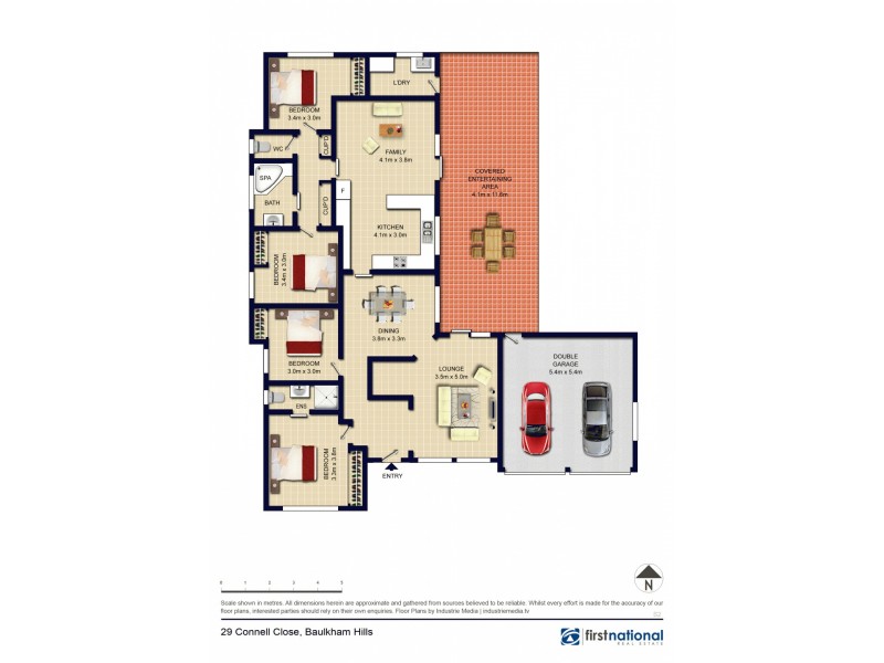 29 Connell Close, Baulkham Hills NSW 2153 Floorplan