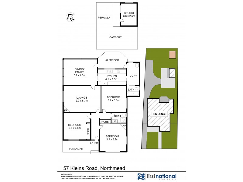 57 Kleins Road, Northmead NSW 2152 Floorplan