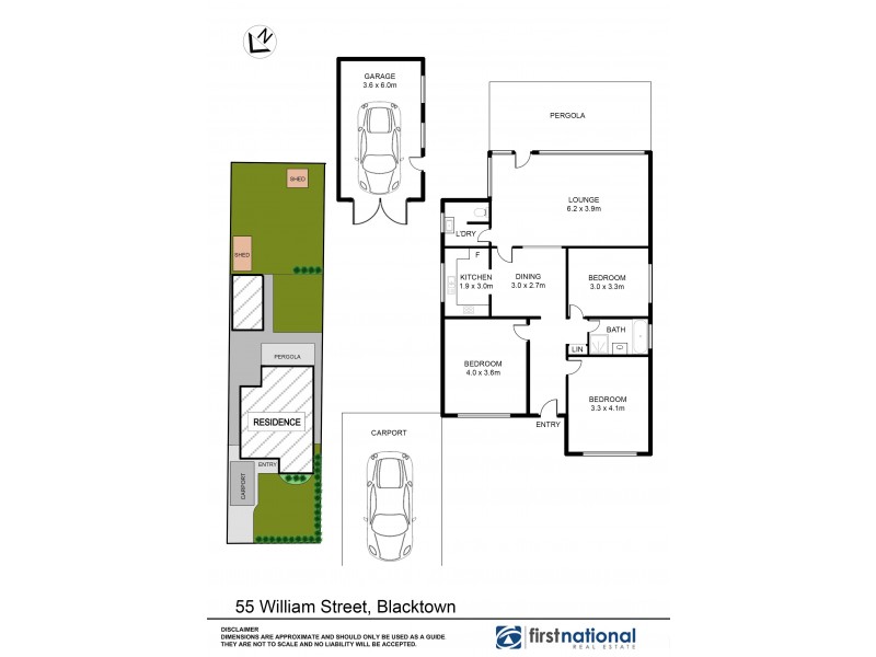 55 William Street, Blacktown NSW 2148 Floorplan