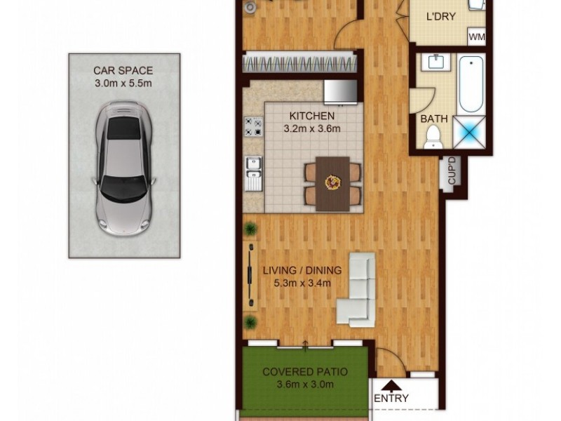 7/13 Howard Ave, Northmead NSW 2152 Floorplan
