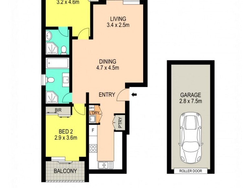 3/30-34 Redbank Road, Northmead NSW 2152 Floorplan