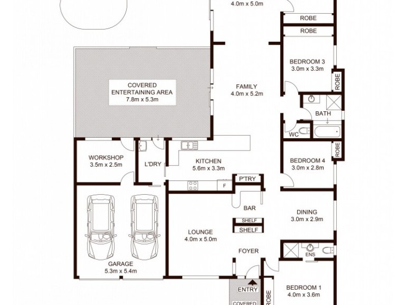 18 Lancelot Court, Castle Hill NSW 2154 Floorplan