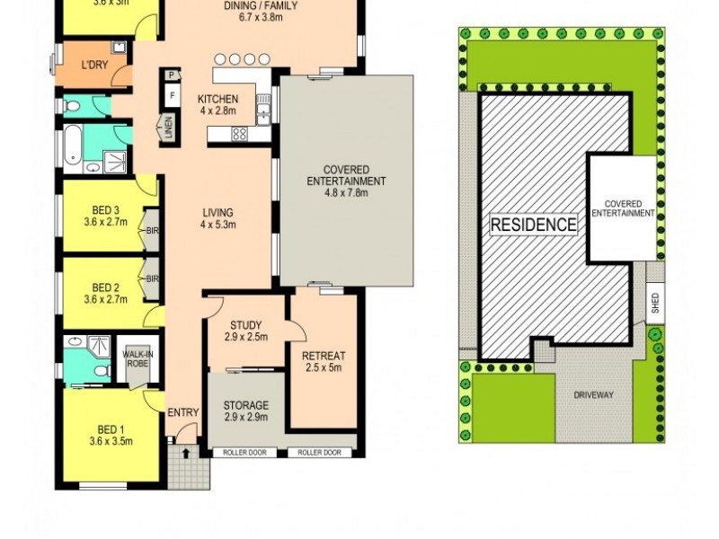 12 Biscay Grove, Kellyville Ridge NSW 2155 Floorplan