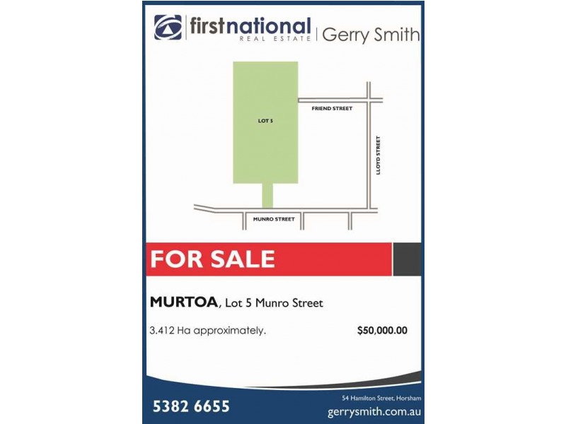 Lot 5,  Munro Street, Murtoa VIC 3390