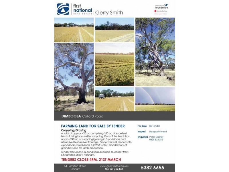 Collard Road, Dimboola VIC 3414