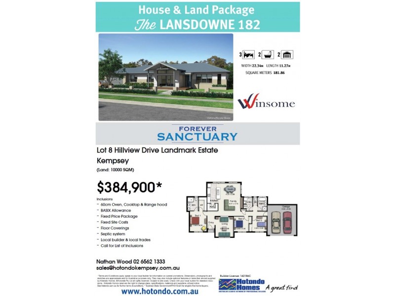 Lot 13 Hillview Drive, Yarravel Via, Kempsey NSW 2440 Floorplan